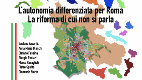 Webinar: l’autonomia differenziata per Roma, la riforma di cui non si parla